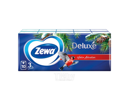 Салфетки косметические Deluxe 10 пач. Zewa 51174