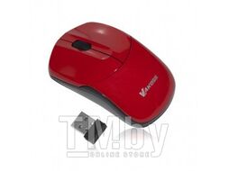 Мышь Wireless беспроводная 1200dpi Red VAKOSS TM-655UR