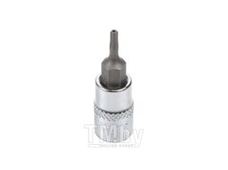 Головка торцевая с вставкой torx с отверстием 1/4" T8H, LICOTA H2TT08