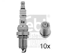 Свеча зажигания Audi, VW, BMW, Citroen, Peugeot, Fiat, Lancia, Honda, Hyundai, Kia, Mitsubishi, Nissan, Mazda, Opel Renault, Seat, Skoda, Subaru, Suzuki, Toyota, Volvo FEBI BILSTEIN 13424