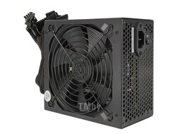 Блок питания 600W 140mm FAN, SATA*4, PATA*4, 4+4pin, 6+2pin PCI-E*2 (OEM, без кабеля питания) CROWN CM-PS600W PLUS