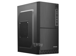 Корпус 450W Minitower mATX 2*USB2 черный Ginzzu B190 (450W 12см)