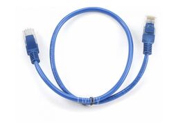 Патч-корд 0.5m Blue CablExpert Gembird PP12-0.5M/B