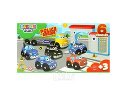 Машинки "Police Series" 6 шт. в наборе. Игрушка ZarrinToys J6