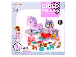 Игровой набор "Pet shop" 3в1 27 предметов Darvish SR-T-3802