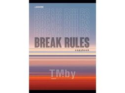 Тетрадь А4 80л в клетку "Break Rules" на спирали deVente 2058215