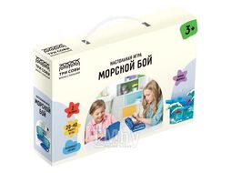 Игра настольная "Морской бой", пластик, мини формат, в картонной коробке Три совы НИ_55039