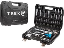 Набор головок и бит 94пр. TREK (1/4", 1/2", 6 граней) TR13094