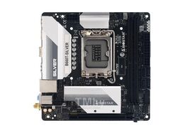 Материнская плата mITX B660 (for CPU 1700), 2xDDR4, M.2, HDMI, DP, PCI-Ex 5.0, Glan, 170x170 Biostar B660T-SILVER