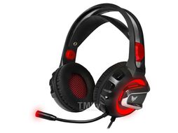 Наушники игровые CROWN CMGH-3000 Black&red