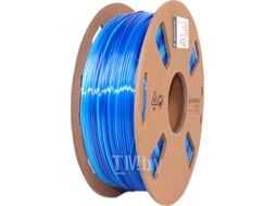 Филамент PLA Silk ice effect Ice blue 1.75mm 1kg для 3D-принтера Gembird 3DP-PLA-SK-01-ICE