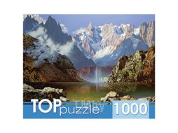 Пазлы 1000 элементов А.Головин. Горное озеро TOPpuzzle РУКТП1000-1058