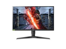 Монитор 27" 2560x1440, IPS, 144 Гц, HDMI+DisplayPort, регулировка высоты, портретный режим LG 27GL83A-B