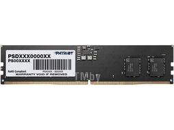 Оперативная память Patriot Signature Line (PSD58G560041) DDR5 UDIMM 8GB PC5-44800 CL46