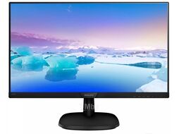 Монитор Philips 23.8" 243V7QJABF (00/01) черный IPS LED 5ms 16:9 HDMI M/M матовая 1000:1 250cd 178гр/178гр 1920x1080 D-Sub DisplayPort FHD 3.66кг