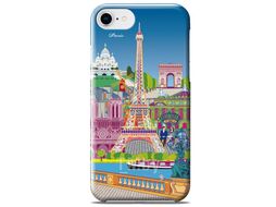 Чехол для iPhone 6S/7/8 "New Paris" пласт., разноцветный Pylones 33924 NEW P/ICOV7/8#NEWP-