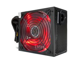 Блок питания 650W 140mm red Led Fan CROWN CM-PS650W PLUS