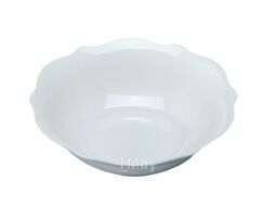 Салатник фарфоровый 15 см Belbohemia DW1203-white