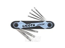 Набор складных ключей Torx, 7 пр., T10-T40 Licota FX1S071D2CV