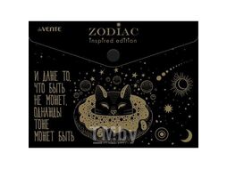 Папка-конверт А5 (240х180мм) на кнопке Zodiac, 180 мкм, непрозрачная deVente 3071304