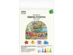 Игра настольная "Ходилка-бродилка. Крутые гонки", 445*590мм, пакет с европодв., 3+ Три совы НИ_55527