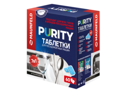 Таблетки для посудомоечных машин MAUNFELD Purity all in 1 MDT60PH (60 шт. в упаковке)