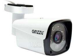 IP-камера IP 2.0Mp, 3.6mm,пуля,IR 30м,IP66,мет Ginzzu HIB-2301A