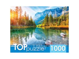 Пазлы 1000 элементов Германия. Озеро Хинтерзее TOPpuzzle ГИТП1000-2150