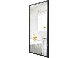 Зеркало в алюминиевой раме 50x90 см Черный Emze LINE.50.90.CHE