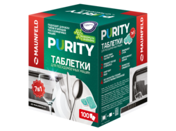 Таблетки для посудомоечных машин MAUNFELD Purity ECO all in 1 MDT100EC (100 шт. в упаковке)