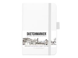 Скетчбук 9*14 см, 140 г/м2, 80 л., белый Sketchmarker 2314101SM