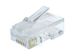 Вилка RJ45 /50 8P8C for solid CAT6 Gembird LC-8P8C-002