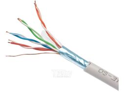 Кабель UTP FTP 5E сплав 100m экранированный (solid wire) CablExpert Gembird FPC-5004E-SOL/100