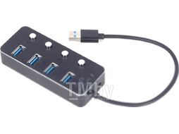 Хаб USB 4 порта USB 3.1 Gembird UHB-U3P4P-01