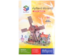 Пазл 3D "Holland Windmill" Игрушка Darvish SR-T-3351