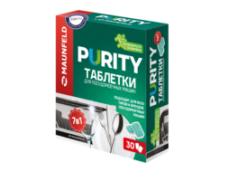 Таблетки для посудомоечных машин MAUNFELD Purity ECO all in 1 MDT30EC (30 шт. в упаковке)