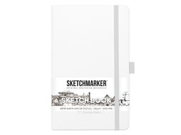 Скетчбук 13*21 см, 140 г/м2, 80 л., белый Sketchmarker 2314103SM