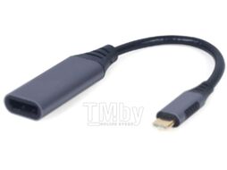 Переходник USB C Type-C to DP (4K/60) гибкий CablExpert Gembird A-USB3C-DPF-01