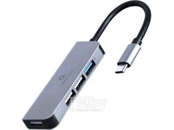 Хаб USB Type-C to USB3.0+3xUSB2.0 CablExpert Gembird UHB-CM-U3P1U2P3-01