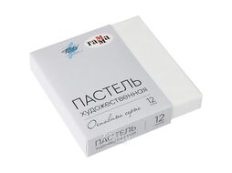 Пастель сухая набор 12 цв., серые тона, картон. упаковка Гамма 108202312