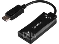 Переходник HDMI(розетка) - DP(вилка) Active 4K CablExpert Gembird A-HDMIF30-DPM-01