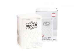 Банка для сыпучих продуктов керамическая "sugar" 1200 мл/10,8x15 см Home Line HC21B25S