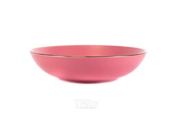 Тарелка глубокая керамическая "matte pink" 20x5,3 см Belbohemia TCCJ001-5