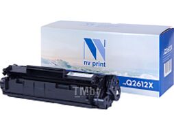 Картридж для HP LaserJet 1010/ 1012/ 1015/ 1018/ 1020/ 1022/ 3015/ 3020/ 3030/ 3050/ 3050Z/ 3052/ 3055/ M1005mfp (3000k) NV Print NV-Q2612X