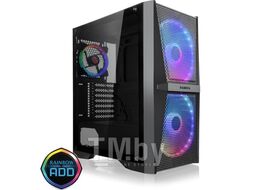 Корпус SILENOS MS PRO Black ARGB Glass ATX USB 3.1 Type-c без БП 3xFan Raijintek 0R20B00205