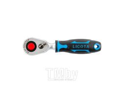 Трещотка 48 зубов 1/2" короткая Licota ALH-00074F