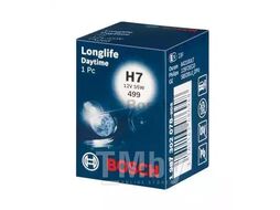 Автолампа Longlife Daytime H7 12V 55W картон.коробка BOSCH 1987302078