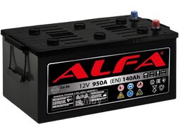 Автомобильный аккумулятор ALFA battery Евро L / AL 140.3 (140 А/ч)