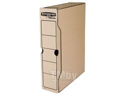 Короб архивный Bankers Box "Basic" 80x260x312, гофрокартон Fellowes FS-00103