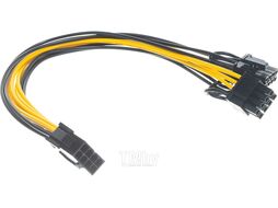 Кабель питания(int) PCI-Ex 8-pin to 2xPCIe 6+2pin splitter cable 0.3m CablExpert Gembird CC-PSU-85